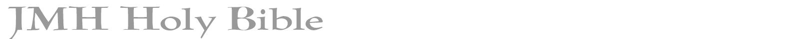 JMH Holy Bible font preview